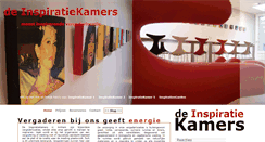 Desktop Screenshot of deinspiratiekamers.nl